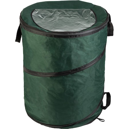 Wakeman 46-Gallon Pop Up Trash Can, Green 75-CMP1118